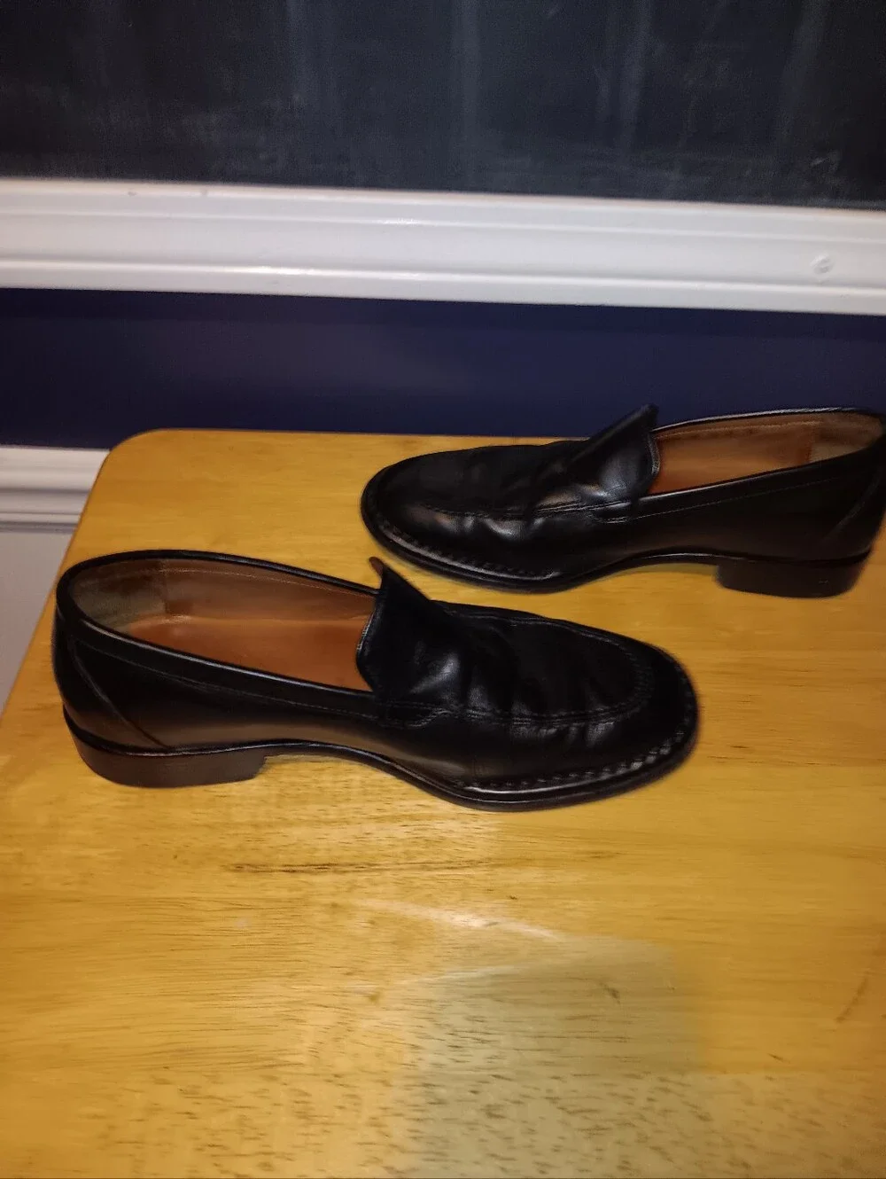 Allen Edmonds Vintage Canelli Loafers Size 9
